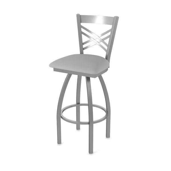 OD820 Catalina Stainless Steel 30 Swivel Outdoor Bar Stool with Breeze Sidewalk Seat, Holland Bar Stool Co, Mfr#: OD82030SSOD006